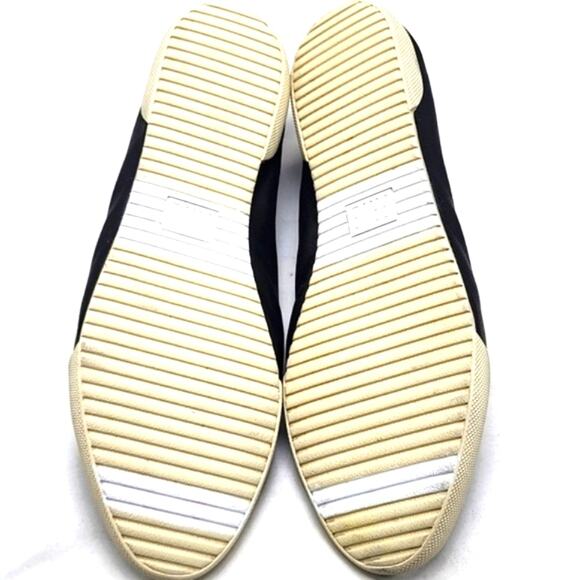 FRYE MELANIE BLACK LEATHER POINTED TOE BALLET SLIP-ON FLATS WOMENS 7 VGUC - Picture 9 of 16